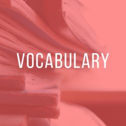 English Vocabulary
