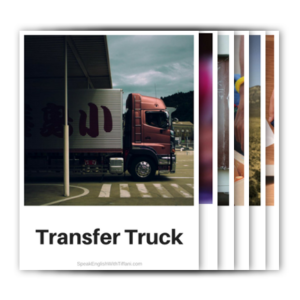 Visual Vocab Flashcards - Transportation