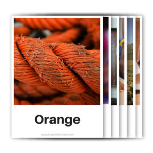 Visual Vocab Flashcards - Colors