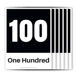 Visual Vocab Flashcards - Numbers