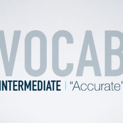 English Vocabulary in Use - Accurate